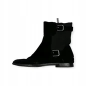 Botki damskie - Niskie botki damskie zamek CALVIN KLEIN 37 - miniaturka - grafika 1