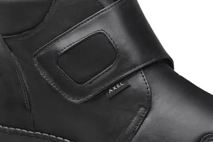 Botki AXEL Comfort 1726 H Czarne Stretch na rzepy Kosela Medic 9726 na haluksy - Botki damskie - miniaturka - grafika 6