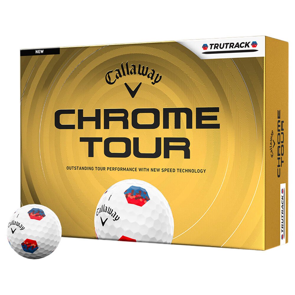 Piłki golfowe Callaway Chrome Tour 26 White 360 TruTrack