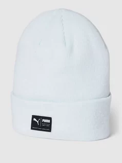 Czapki damskie - Czapka beanie z naszywką z logo model ‘ARCHIVE’ - grafika 1