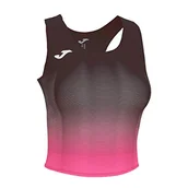 Koszulki i topy damskie - Joma Dziewczęcy Elite Vii Top do biegania. czarny czarny/różowy XXS - miniaturka - grafika 1