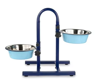 Stojak M221 Premium niebieski 2x2,6l - Miski dla psów - miniaturka - grafika 2