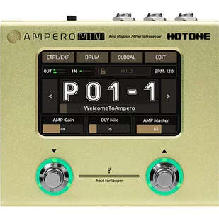 Hotone Ampero Mini MT Mustard - multiefekt gitarowy - Oświetlenie i efekty wizualne - miniaturka - grafika 1