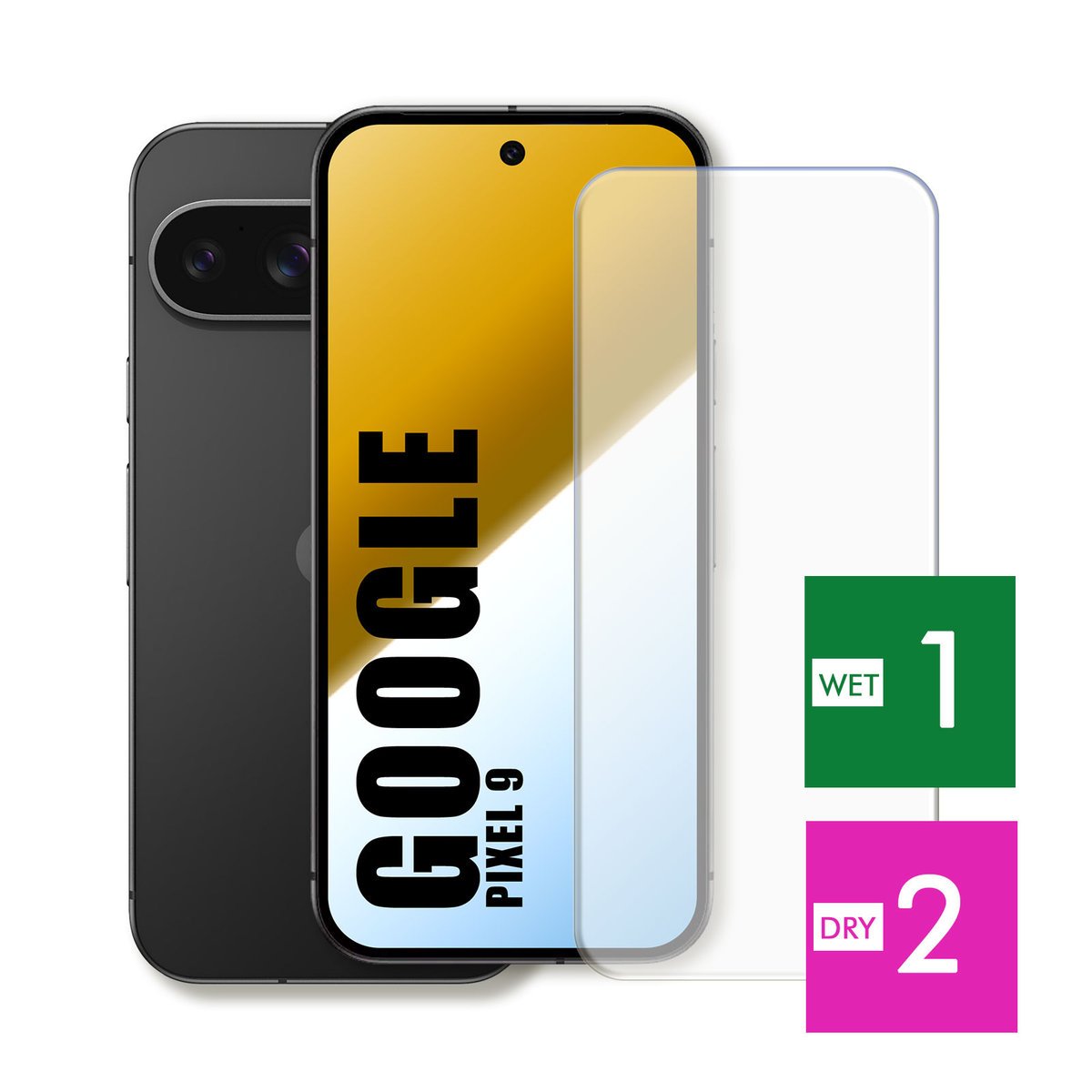 WZMOCNIONE SZKŁO DO GOOGLE PIXEL 9 SZYBKA HARTOWANE 9H JAKOŚĆ