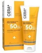 Balsamy i kremy do opalania - Cera+ Solutions, krem ochronny SPF50, skóra wrażliwa, 50 ml - miniaturka - grafika 1