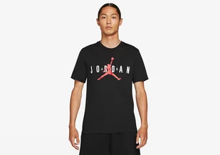 Nike Air Jordan Wordmark Tee Black - Koszulki męskie - miniaturka - grafika 1
