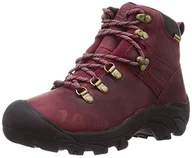 Buty trekkingowe damskie - KEEN Damskie buty trekkingowe Pirenees, Tybetański czerwony czarny, 35.5 EU - miniaturka - grafika 1