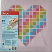 Prace ręczne dla dzieci - Kayet Mozaika diamentowa 30x30cm SERCE - miniaturka - grafika 1