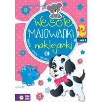 Wesołe malowanki naklejanki Część 4 - Zielona Sowa - Kolorowanki, wyklejanki - miniaturka - grafika 1