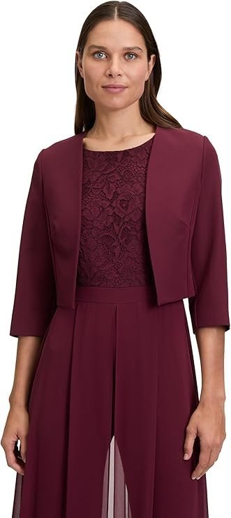 VERA MONT BORDOWE BOLERKO Z RĘKAWEM 3 4 46 J9A
