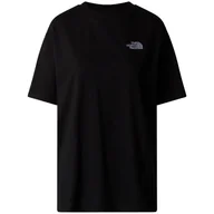 Koszulki sportowe damskie - Koszulka damska The North Face S/S Essential Oversize Tee Rozmiar: S / Kolor: czarny - miniaturka - grafika 1
