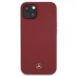 Mercedes MEHCP13MSILRE iPhone 13 6,1" czerwony/red hardcase Silicone Line - Etui i futerały do telefonów - miniaturka - grafika 3