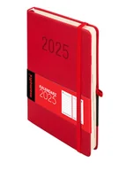 Kalendarze - Kalendarz 2025, A5, czerwony - miniaturka - grafika 1