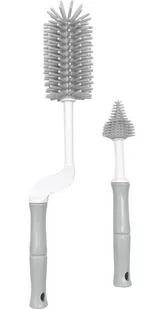 Bo Jungle szczotki do butelek B Bottle Brush Set Grey - Butelki dla niemowląt - miniaturka - grafika 1