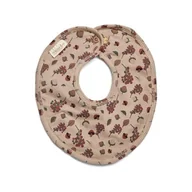 Śliniaki i fartuszki - Nuuroo - Śliniaczek Ozdobny Z Bawełny Organicznej Typu Ata Autumn Leaf - miniaturka - grafika 1