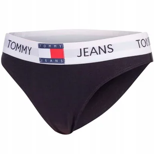 TOMMY HILFIGER BIKINI DAMSKIE MAJTKI 1 PARA CZARNE r.XS - Majtki damskie - miniaturka - grafika 1