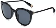 Okulary przeciwsłoneczne - Furla SFU625 Okulary Shiny Black, 52 damskie, Shiny Black, 52 - miniaturka - grafika 1