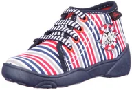 Kapcie damskie - Capt'n Sharky Kapcie chłopięce Lukas, niebieski - Niebieski Marine Red White 5-18 EU - miniaturka - grafika 1