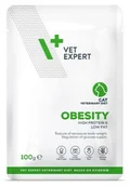 Mokra karma dla kotów - VETEXPERT 4T Vet. Diet Cat Obesity 100g (SASZETKA) - miniaturka - grafika 1