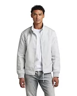 Kurtki męskie - G-STAR RAW Męska kurtka Harrington, szara (Oyster Mushroom C143-D607), XS, szary (Oyster Mushroom C143-d607), XS - miniaturka - grafika 1