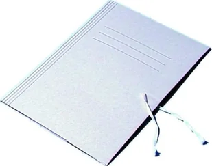 Barbara Teczka wiązana A4 BARBARA nadruk 0821015N biała karton 300g 50szt - Teczki i aktówki - miniaturka - grafika 1