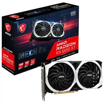 MSI Karta graficzna Radeon RX 6650 XT Mech 2X OC 8GB RADEON RX 6650 XT MECH 2X 8G OC