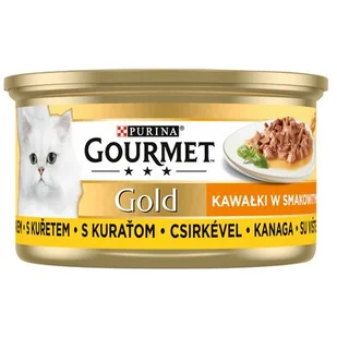 Purina Gourmet Gold Sauce Delight Kurczak 85g - Mokra karma dla kotów - miniaturka - grafika 1
