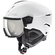 Kaski narciarskie - Kask narciarski dla dorosłych z szybą Uvex Instinct Visor - miniaturka - grafika 1