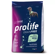 Sucha karma dla psów - Pies Prolife Grainfree Sensitive Mini ryba i ziemniaki - 7 kg - miniaturka - grafika 1