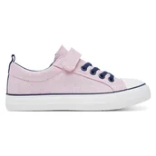 Buty dla dziewczynek - Trampki DeeZee CEO-CSS20377-53 - miniaturka - grafika 1