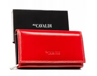 Portfele - Duży, skórzany portfel damski z systemem RFID — 4U Cavaldi - miniaturka - grafika 1