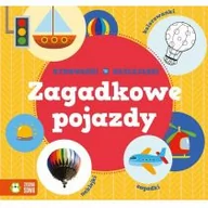 Książki edukacyjne - Zielona Sowa Zagadkowe pojazdy Rymowanki-Naklejanki - Zielona Sowa - miniaturka - grafika 1
