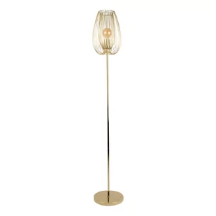 Lampa stojąca w kolorze złota Leitmotiv Lucid, wys. 150 cm - Lampy stojące - miniaturka - grafika 1
