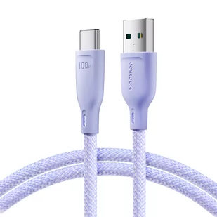 Joyroom kabel Multi-Color Series SA34-AC6 USB-A / USB-C 100W szybki transfer 1m - Kable USB - miniaturka - grafika 1