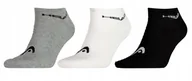 Skarpetki męskie - Head Skarpetki SNEAKER 3pak szare,czarne,białerozmiar 35-38 - miniaturka - grafika 1