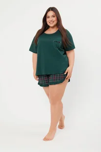 Foggia piżama damska krótki rękaw, krótkie spodnie - Italian Fashion - Piżamy damskie - miniaturka - grafika 1