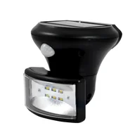 Lampy ogrodowe - Projektor solarny POLUX PIR SL1844 czarny - miniaturka - grafika 1