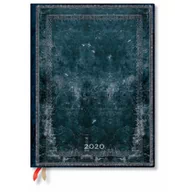 Kalendarze - Paperblanks Kalendarz książkowy ultra 2020 12M wer. Steel - miniaturka - grafika 1