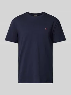 T-shirt z wyhaftowanym logo - Koszulki męskie - miniaturka - grafika 1