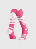 Skarpety termoaktywne - 4F Skarpety narciarskie damskie - różowe 43-46 - miniaturka - grafika 1