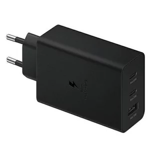 Samsung 65W Power Adapter Trio - Black EP-T6530NBEGEU - Ładowarki do telefonów - miniaturka - grafika 2