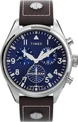Zegarki męskie - Timex zegarek męski TWG030000 Pan Am - miniaturka - grafika 1