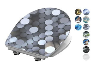 Schütte SCHÜTTE 82578 Duroplast deska sedesowa YACHTING wolnoopadająca z szybkim zapięciem motyw - Miski WC - miniaturka - grafika 1