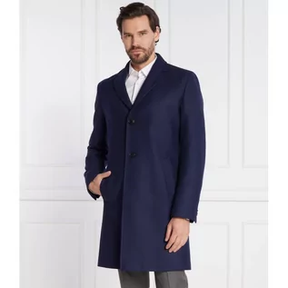 Płaszcze męskie - HUGO Wełniany płaszcz malto | z dodatkiem kaszmiru - grafika 1