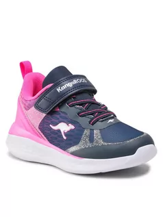 Buty dla dziewczynek - KangaROOS Sneakersy Kq-Splish Ev 18835 000 4134 Granatowy - grafika 1