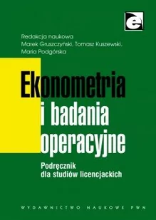 Ekonometria i badania operacyjne - Wydawnictwo Naukowe PWN - Historia Polski - miniaturka - grafika 1