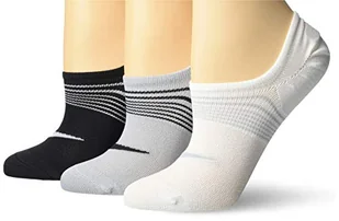 NIKE Everyday Plus Ltwt Foot 3Pr, skarpety damskie, 989 wielokolorowe, M - Skarpetki damskie - miniaturka - grafika 1