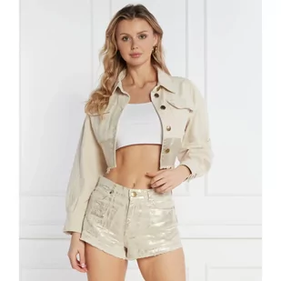 Pinko Kurtka jeansowa | Cropped Fit - Kurtki damskie - miniaturka - grafika 1