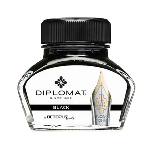 Atrament Diplomat Black 30ml - Naboje i atramenty - miniaturka - grafika 1