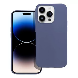 OEM Futerał matt do iphone 14 pro niebieski - Etui i futerały do telefonów - miniaturka - grafika 1